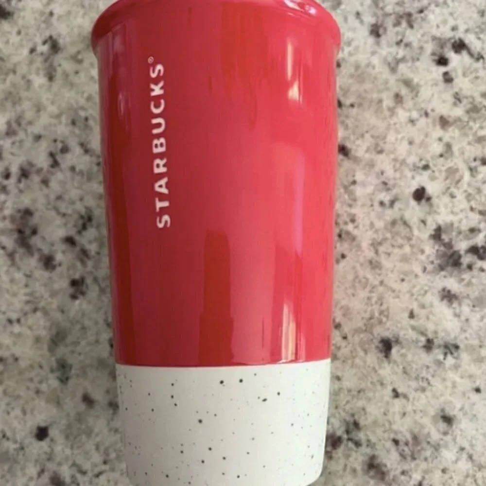 Starbucks Rare Peace Sign Joyful Tumbler
